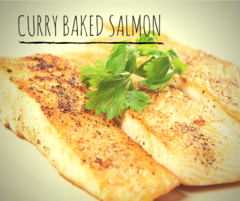 Curry Baked Salmon – Farmacopia