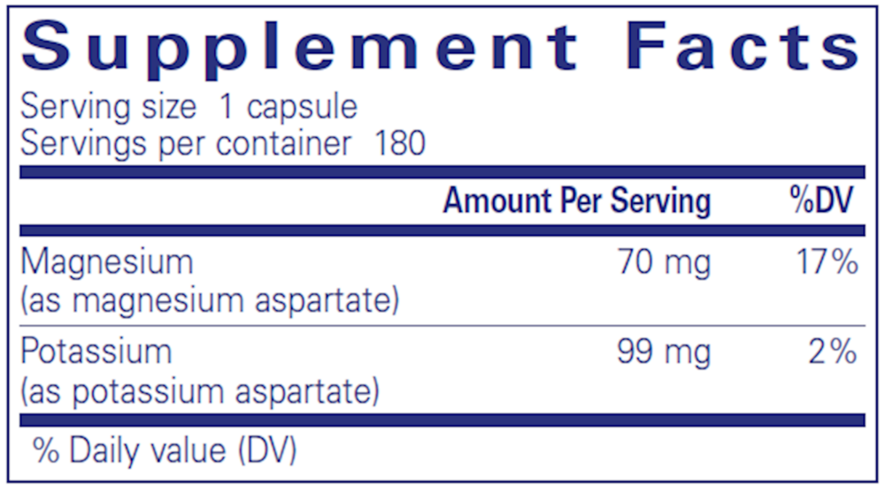 Potassium Magnesium Aspartate