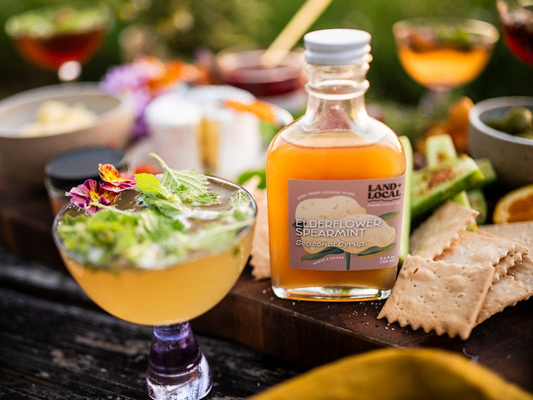 Elderflower Mint Botanical Syrup