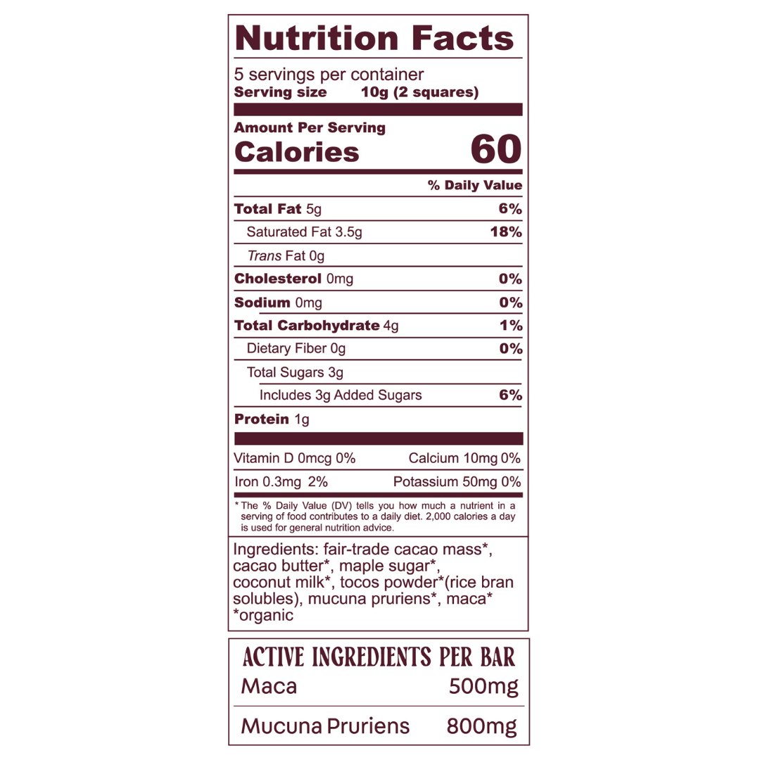 Cocoa Crunch Mylk Chocolate Bar for Mood Boost