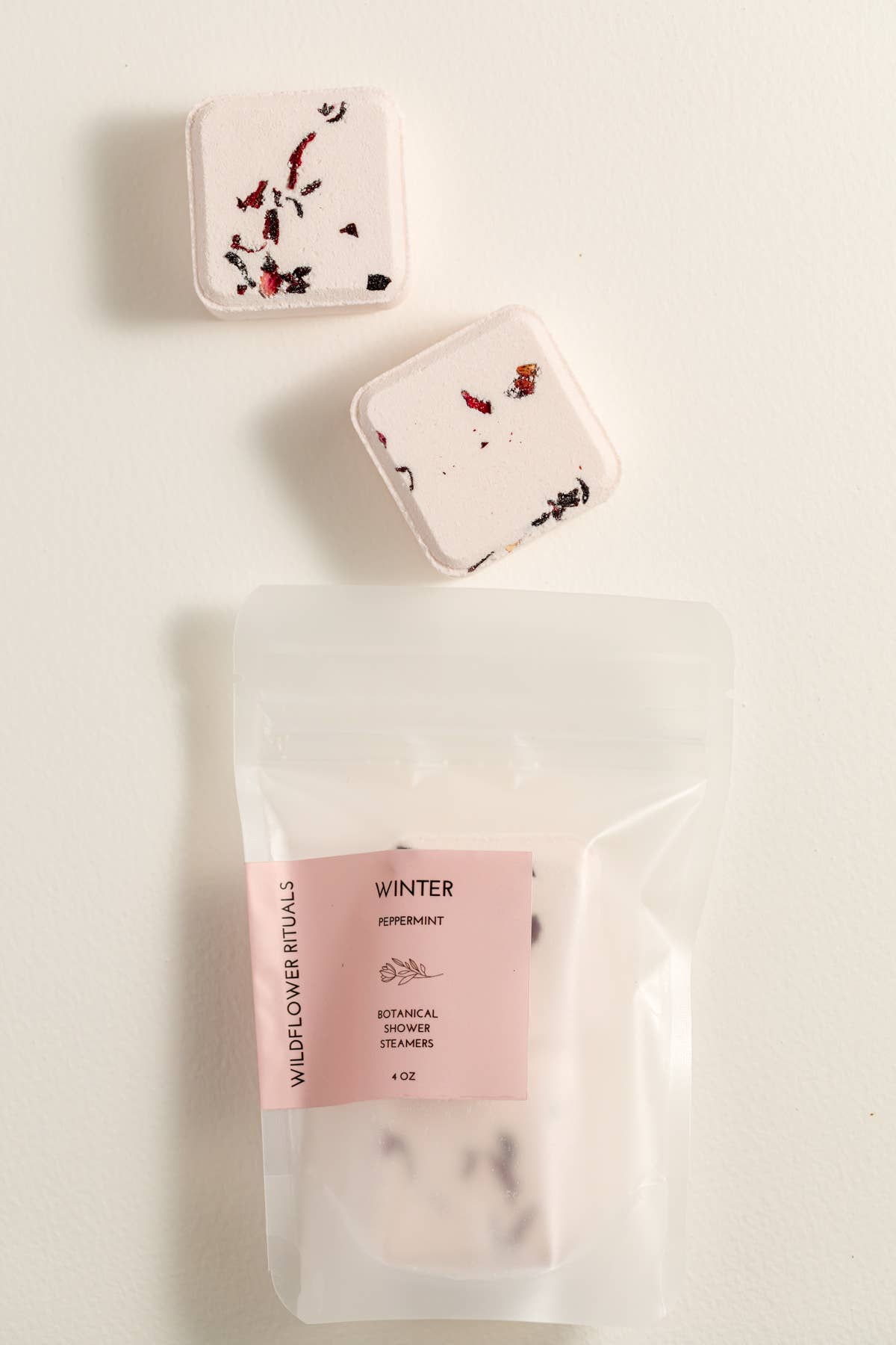 Winter Botanical Shower Steamers - Peppermint