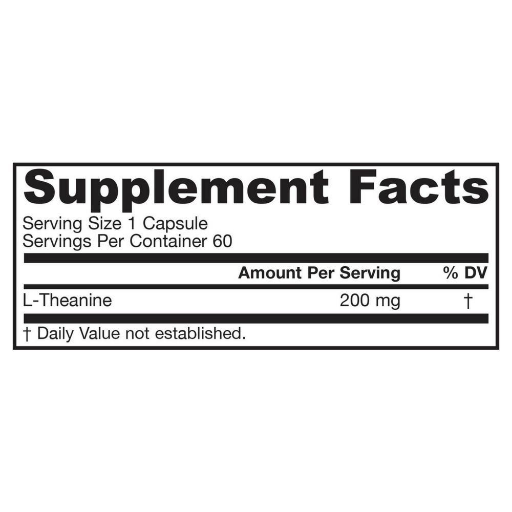 Jarrow Formulas Theanine 200