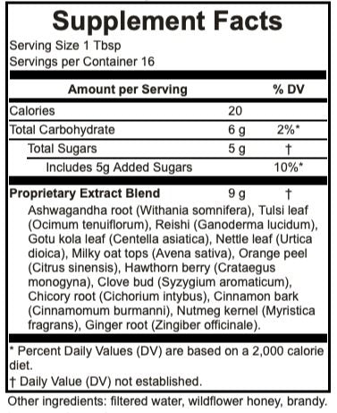 System Soother Syrup (formerly Stress-Away Syrup)
