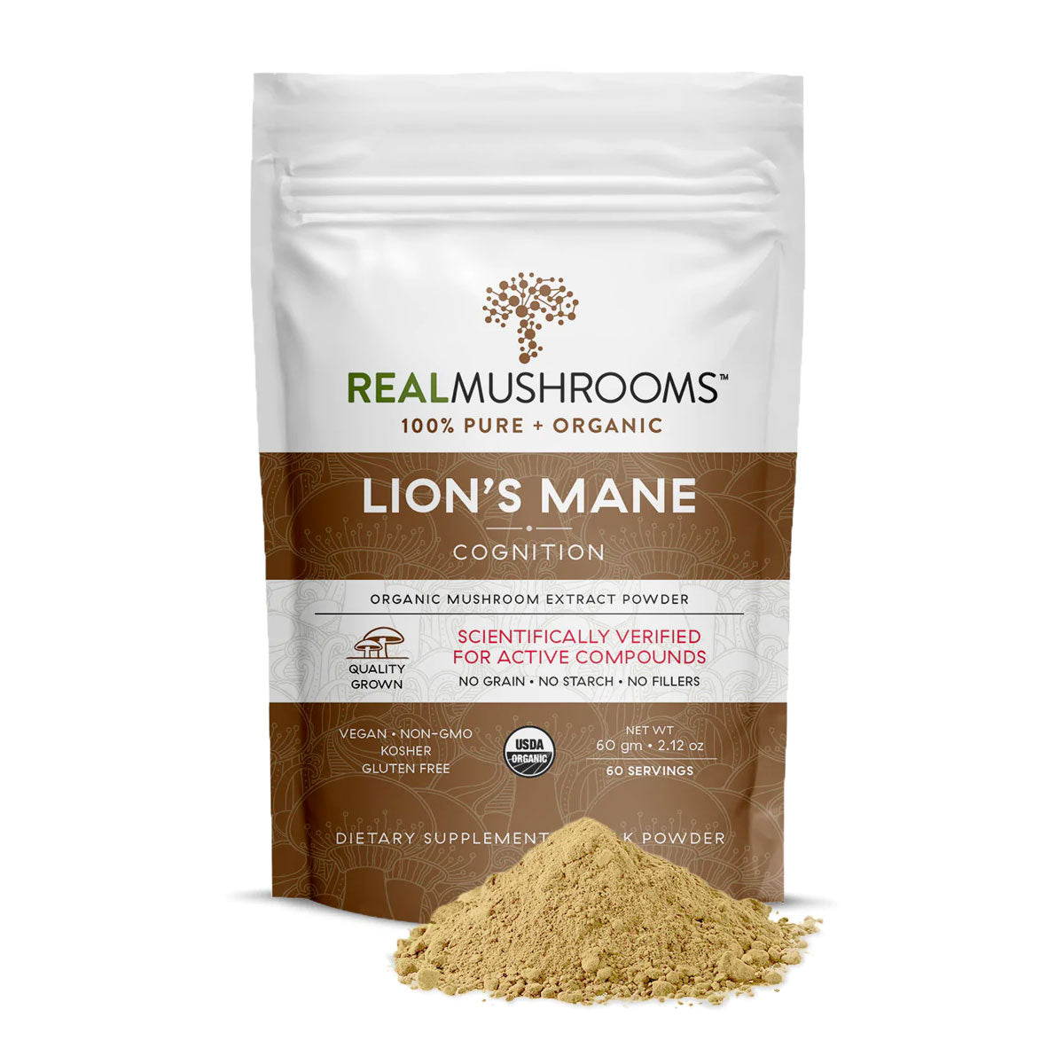 Lion's Mane Organic Powder 60g