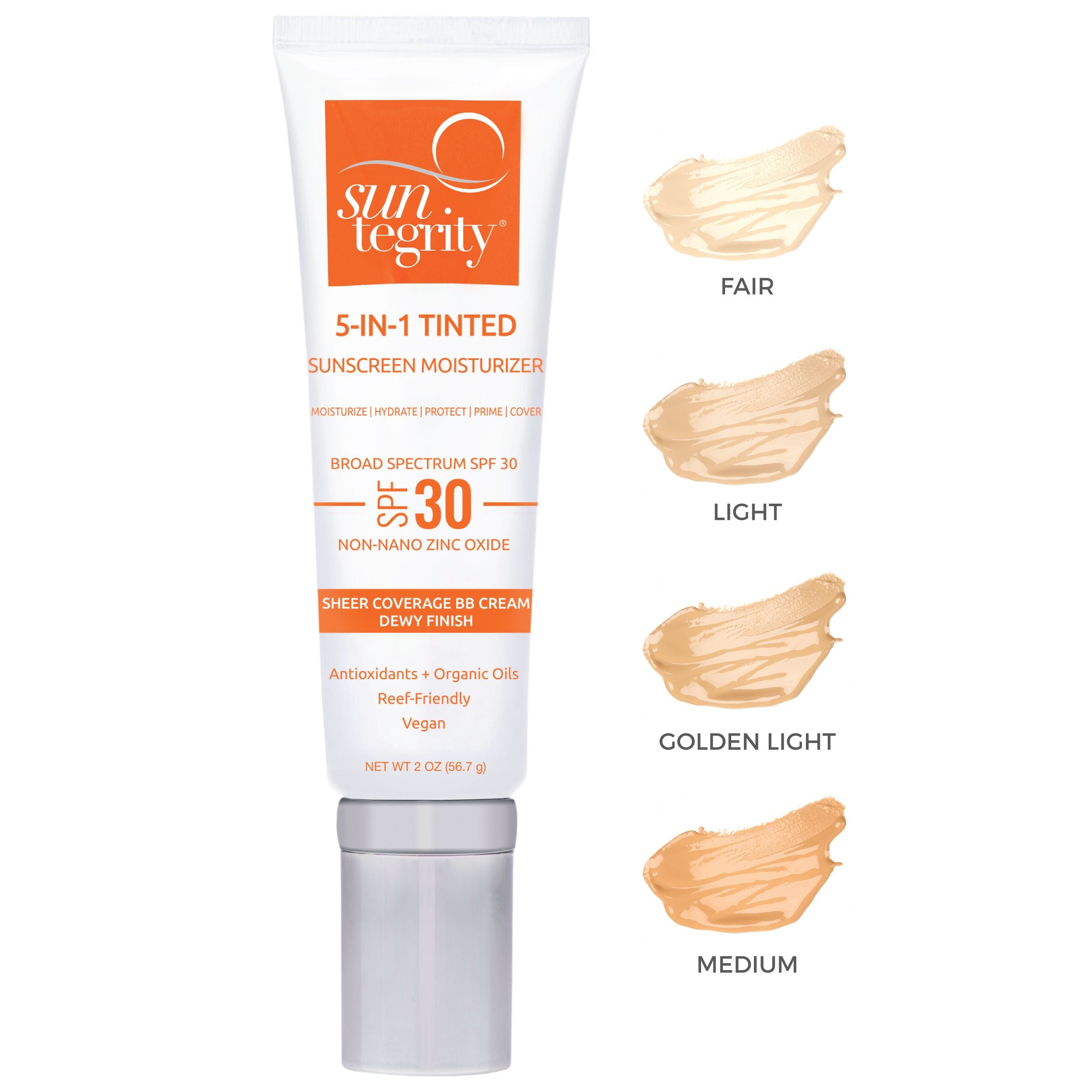 5 IN 1 Tinted Sunscreen Moisturizer SPF 30 – Farmacopia