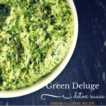 Green Deluge Detox Sauce