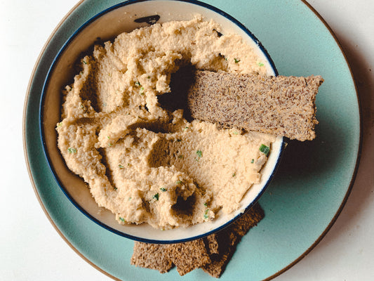 Vegan Chive & Herb Cashew Cream Cheez