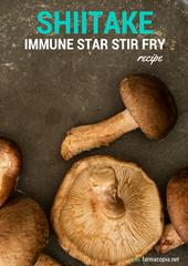Immune Star Shiitake Stir Fry