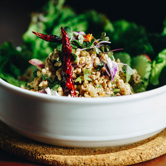 chicken larb