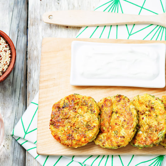 Quinoa-White Bean Veggie Burgers