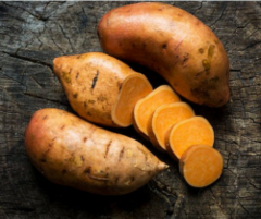 Sweet Potato Rounds + Stress-Adapt Nut Butter