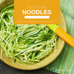 Zucchini Noodles with Mineral-Rich Pesto