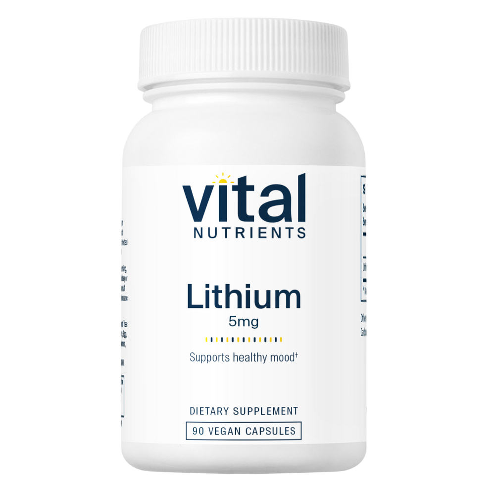 Lithium orotate  5 mg