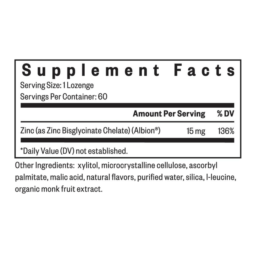 Optimal Zinc Lozenges