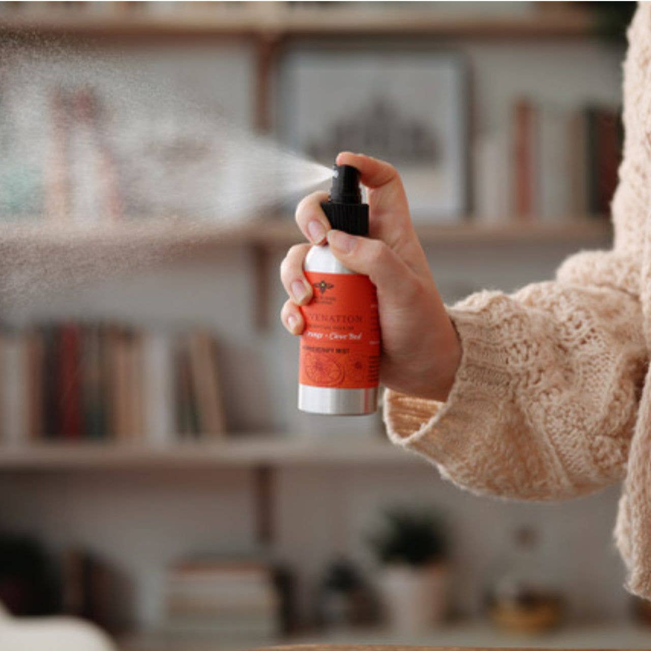 Aromatherapy Room & Body Mist – Pure Essential Oils: Love (Geranium & Ylang Ylang)