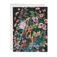 Botanical Garden thank you greeting card: Singles