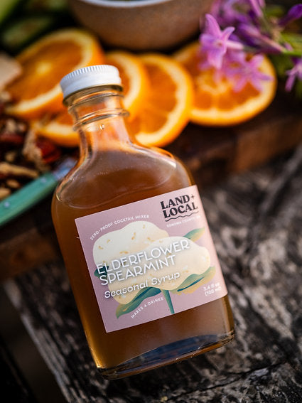 Elderflower Mint Botanical Syrup