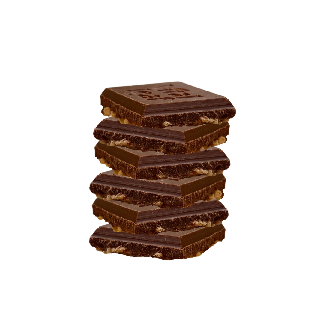 Cocoa Crunch Mylk Chocolate Bar for Mood Boost