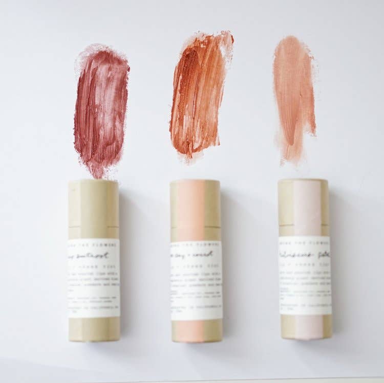 Lip and Cheek Tint: Rose Clay + Carrot