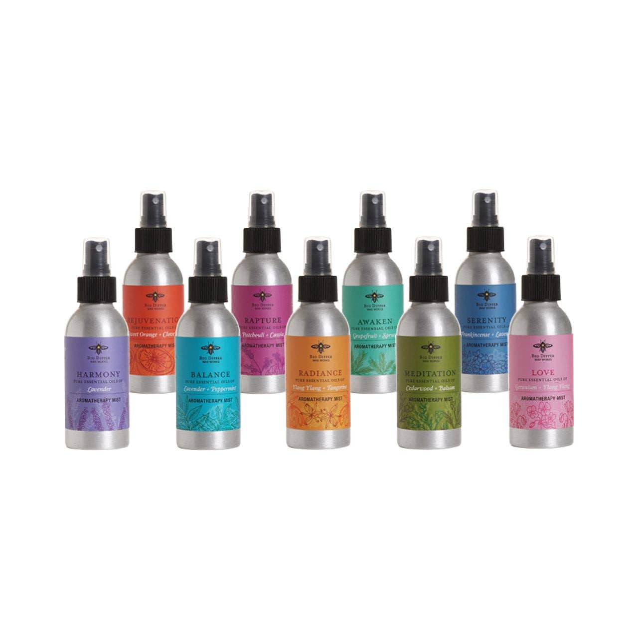 Aromatherapy Room & Body Mist – Pure Essential Oils: Meditation (Cedarwood & Balsam)