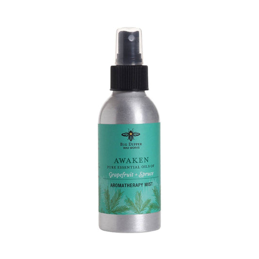 Aromatherapy Room & Body Mist – Pure Essential Oils: Awaken (Grapefruit & Spruce)