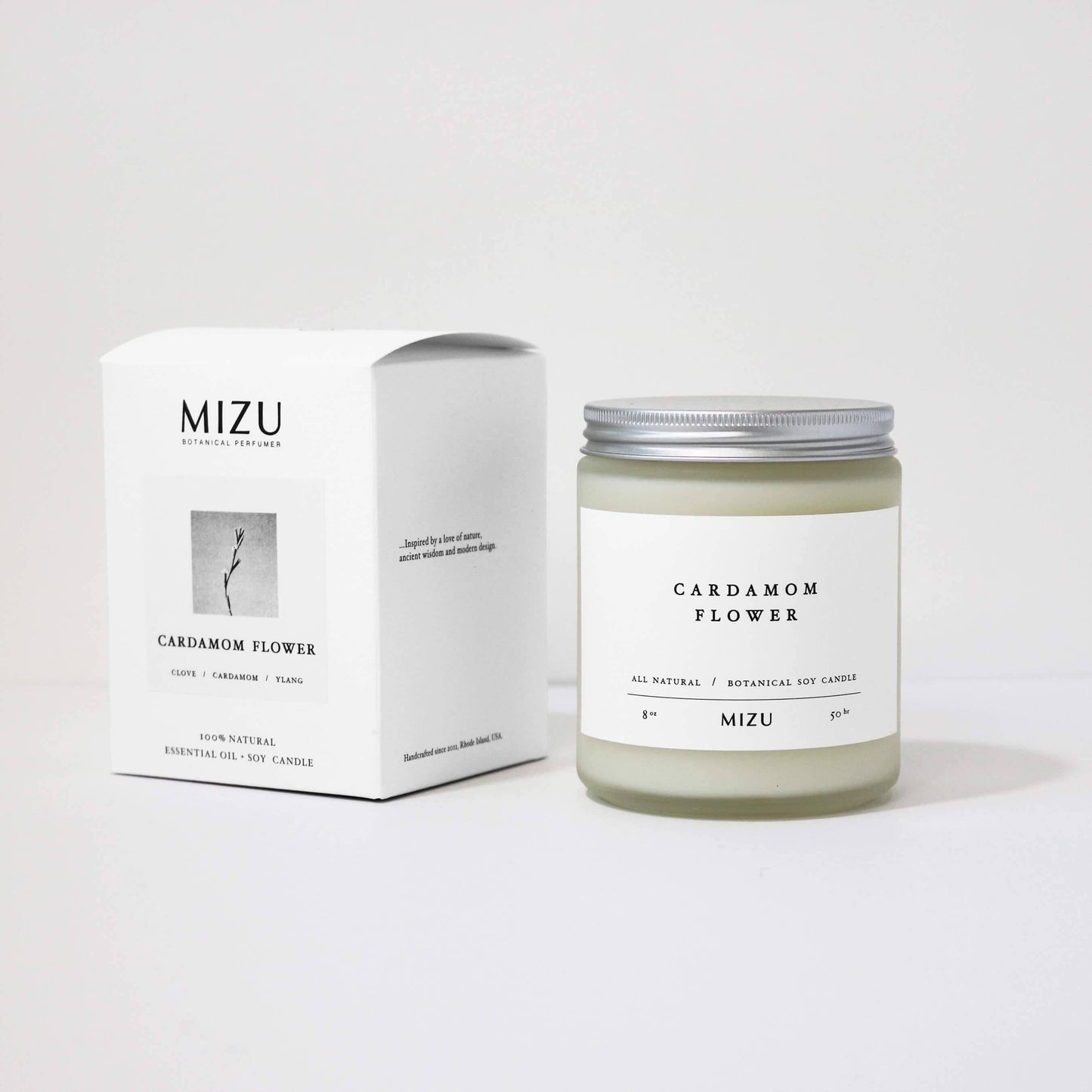 Cardamom Flower Essential Oil Candle