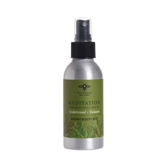 Aromatherapy Room & Body Mist – Pure Essential Oils: Meditation (Cedarwood & Balsam)