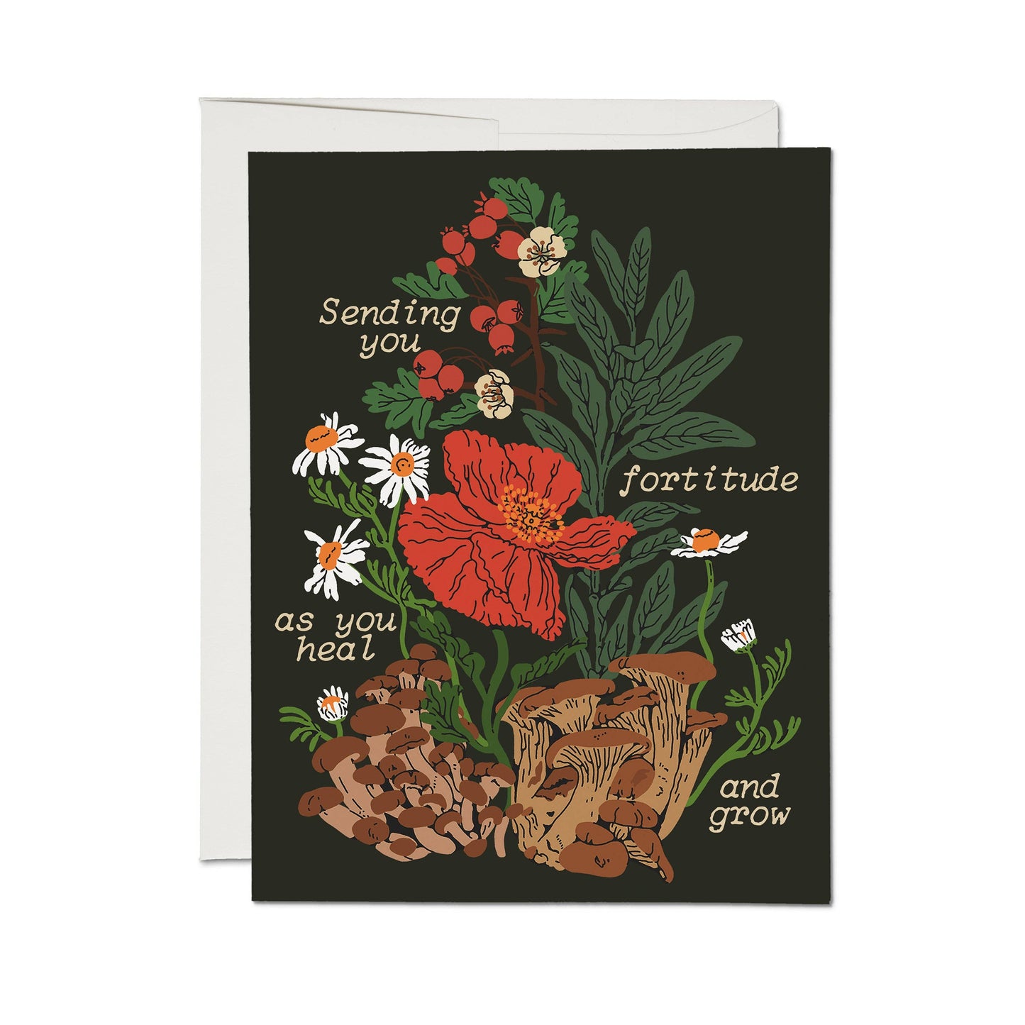 Fortitude greeting card: Single