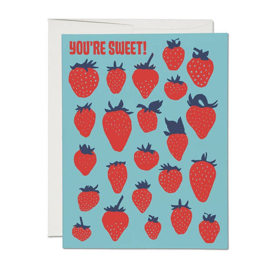 Sweet Berries - Love Greeting Card