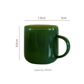 Retro Jade Glass Cup: Jade