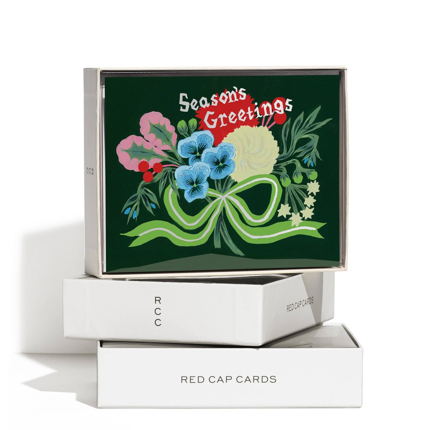 Holiday Bouquet greeting card: Single