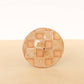 Checkerboard Ceramic Incense Holder - 2 Colours: White