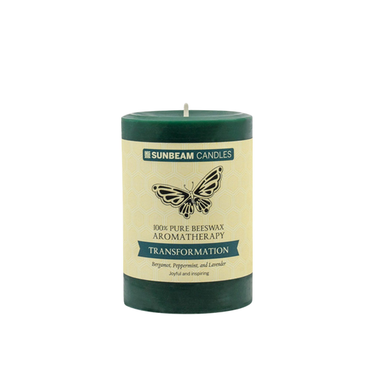 Transformation Pillars (Bergamot, Peppermint & Lavender): 3"x4.25"