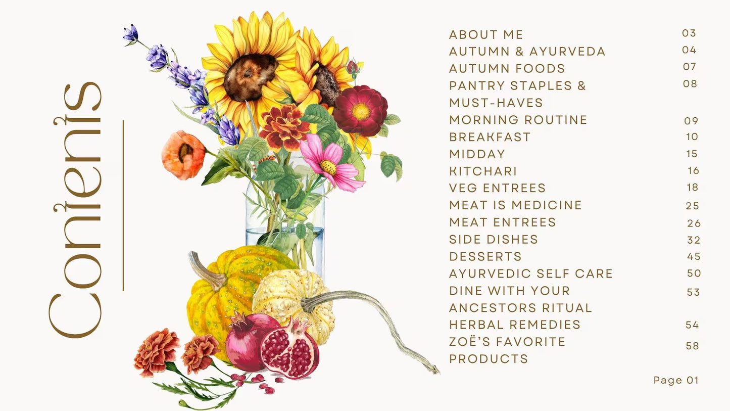 Autumnal Healing: Wisdom, Wellness & Ritual From Ayurveda & Beyond