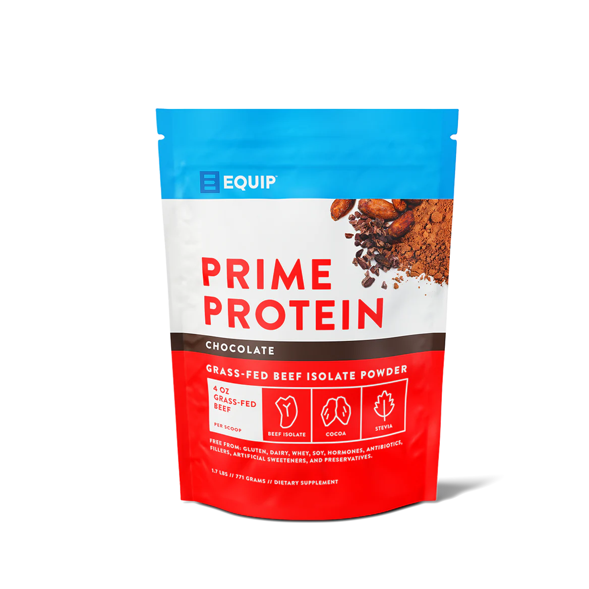 Prime Protein Chocolate : Grass Fed Beef Isolate