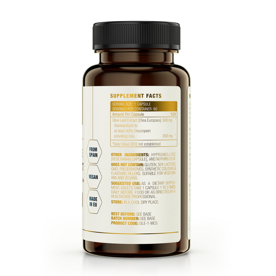 Olive Leaf Extract 500mg