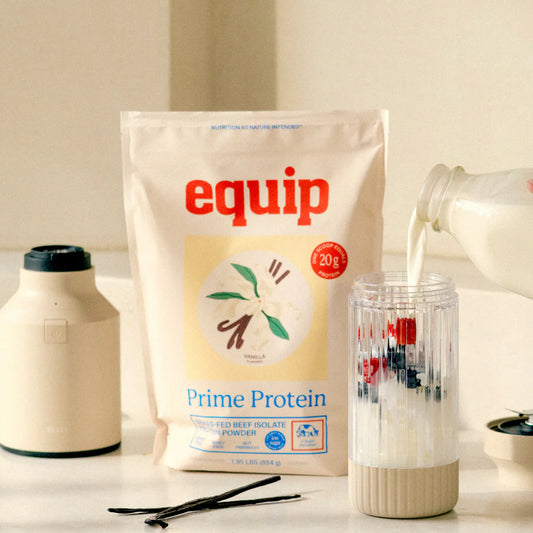 Prime Protein Vanilla : Grass Fed Beef Isolate