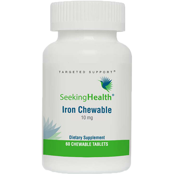 Seeking Health Chewable Iron 10mg