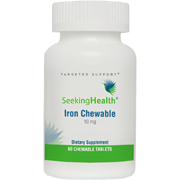 Seeking Health Chewable Iron 10mg