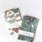 Forest Fern Mini Spiral Notepad
