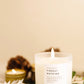 Forest Bathing Frosted Candle