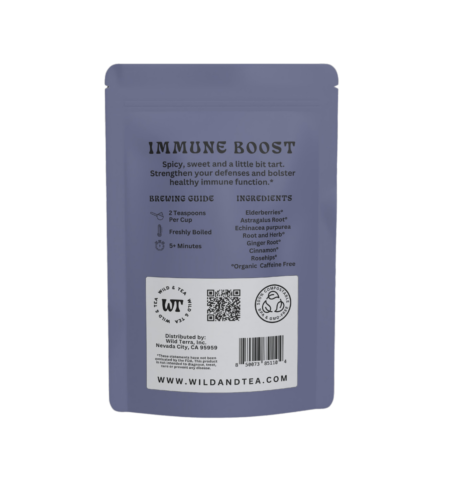 Immune Boost Herbal Tea: 3oz