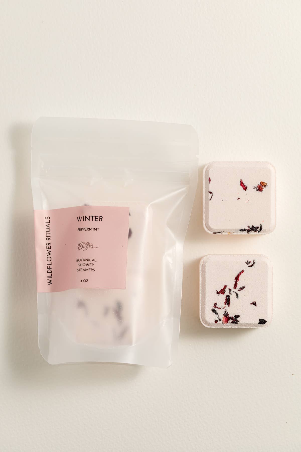 Winter Botanical Shower Steamers - Peppermint