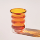 Colored Double Layer Glass Cup: Green