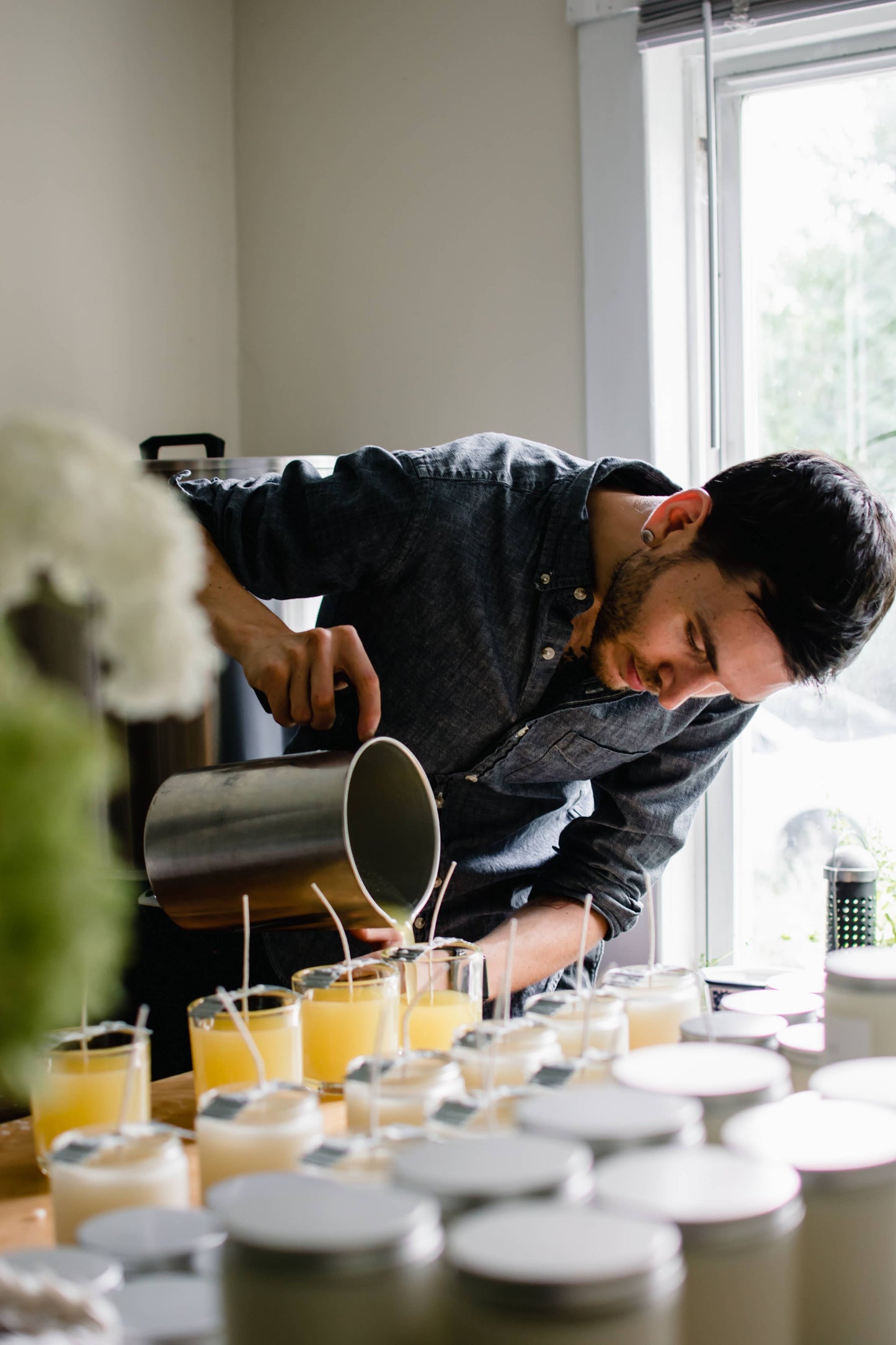 Cardamom Flower Essential Oil Candle