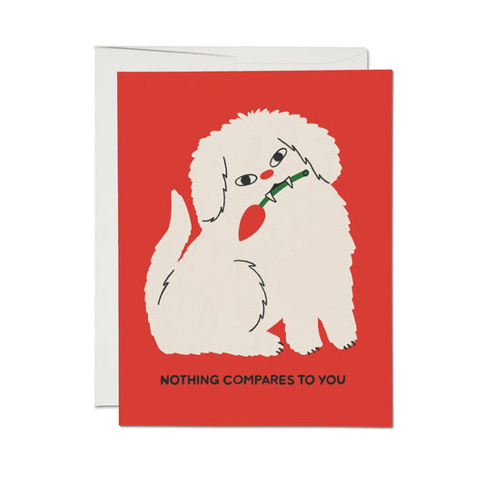 Nothing Compares to You greeting card: Single