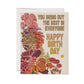 Fungi Birthday greeting card: Single