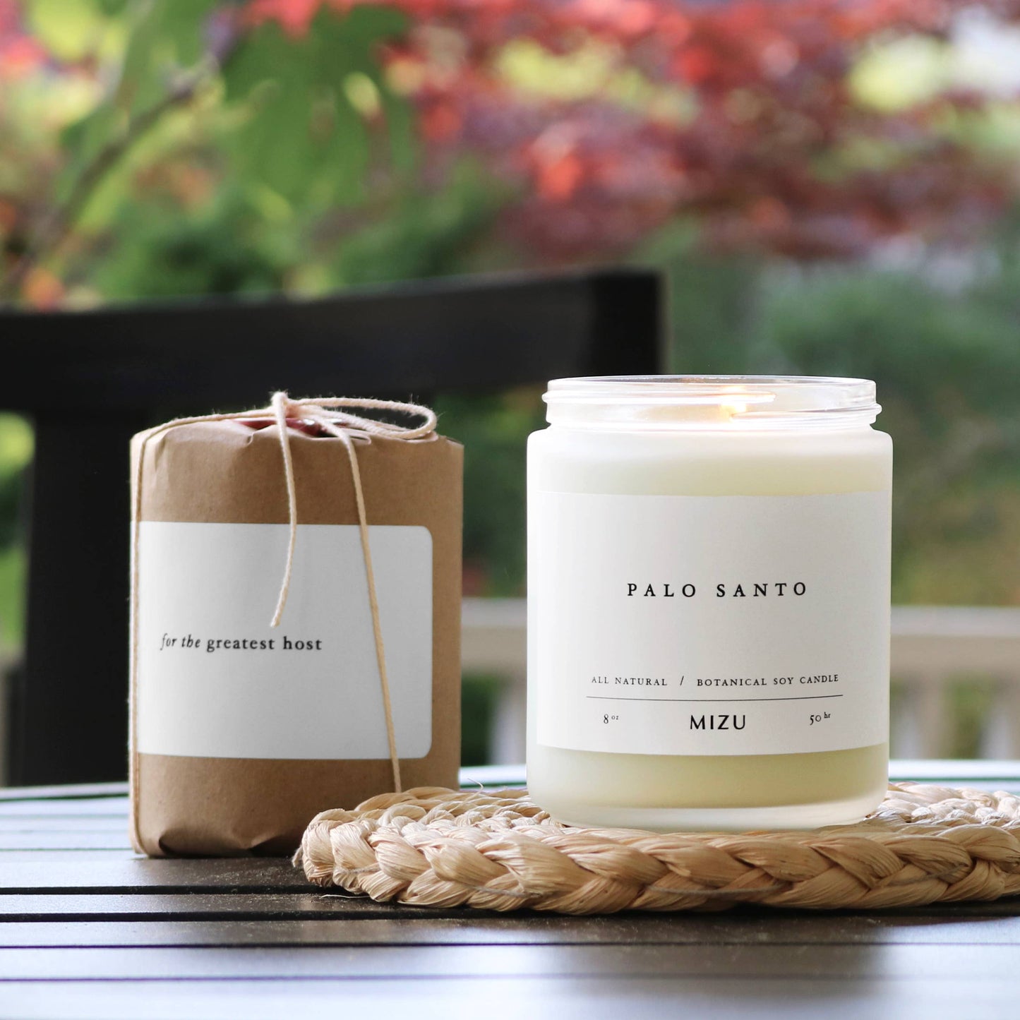 Palo Santo Essential Oil Candle