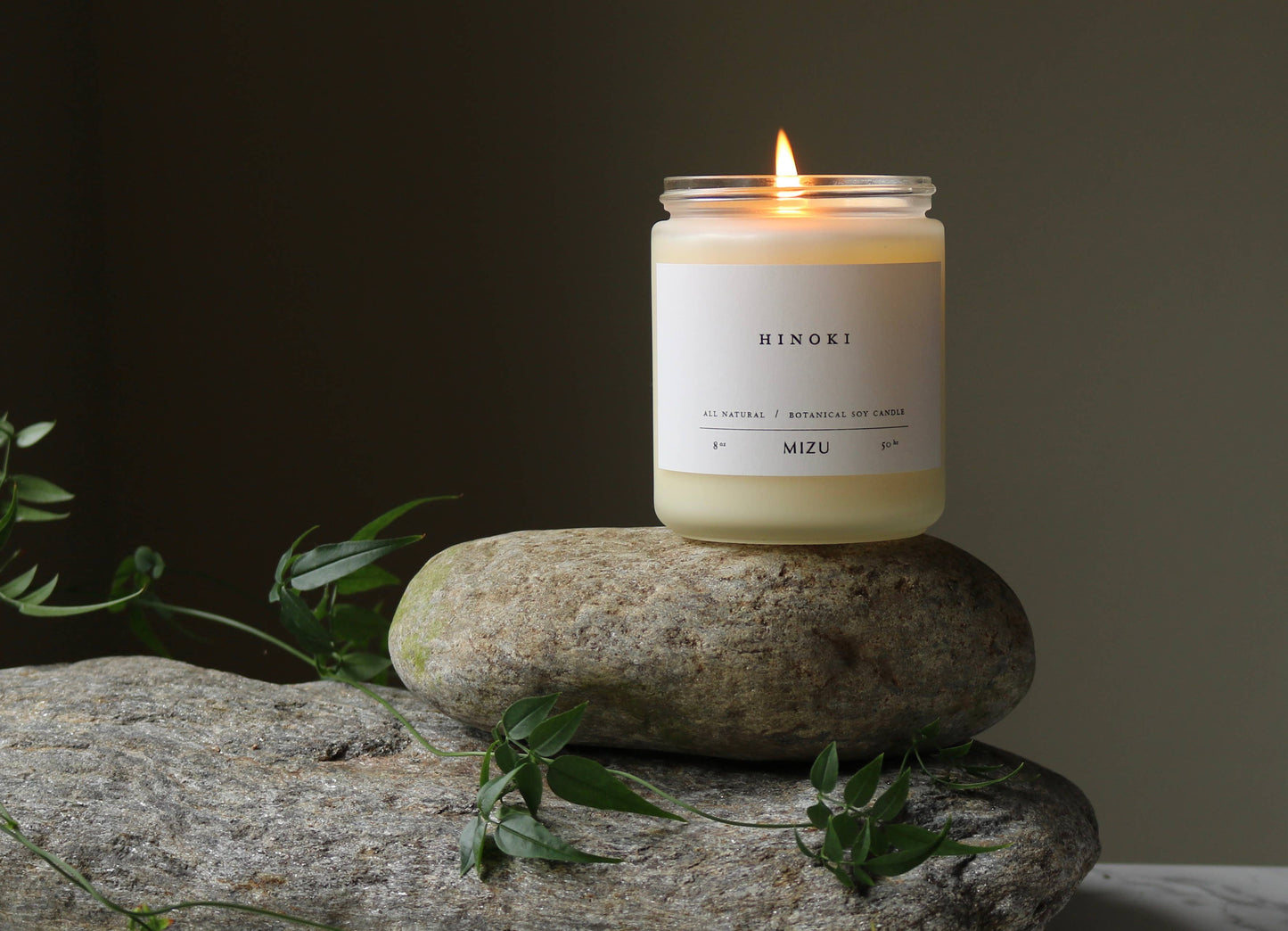 Hinoki Essential Oil Candle