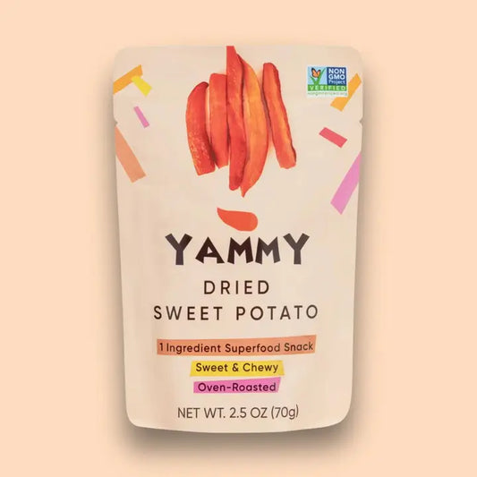 Dried Sweet Potato Sticks Snack Pack: Gluten Free, Vegan